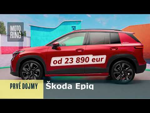 PRVÉ DOJMY I Škoda Epiq I Veľké novinky v malom elektromobile I Motoring ta3 obrazok