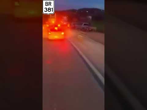 Acidente na BR 381 em Itabira MG.