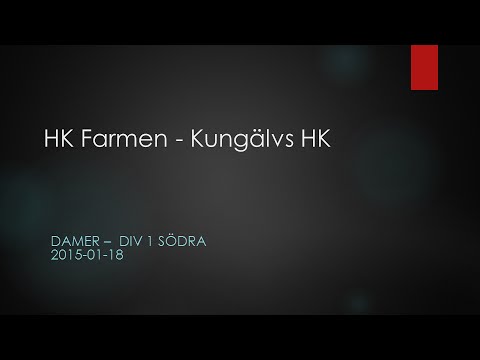 2015-01-18 HK Farmen - Kungälvs HK