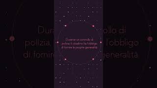 Prontuario dei Controlli di Polizia: controllo dei documenti