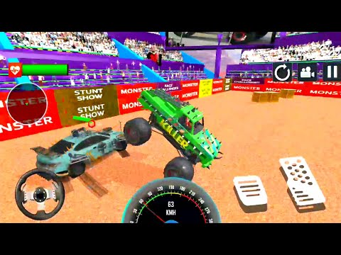 Crash Arena Monster Truck Simulator : Crash Games - Android Gameplay