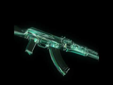3d motion design example (ak-47)
