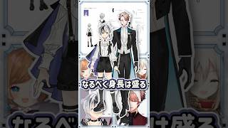 身長186cmと153cmの話【楽団V!VO/鈴木勝/セラフ・ダズルガーデン/エリー・コニファー/立伝都々/えま★おうがすと/にじさんじ切り抜き】#shorts
