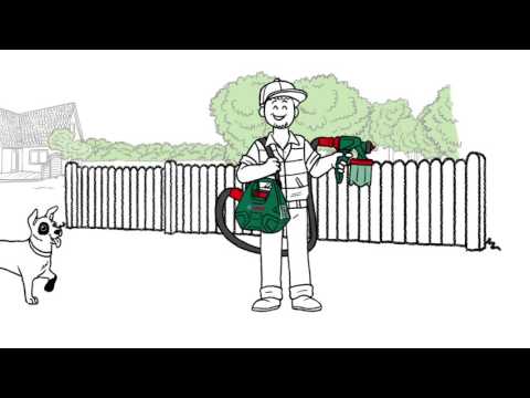 Dažų purškimo sistema Bosch PFS 3000-2 video
