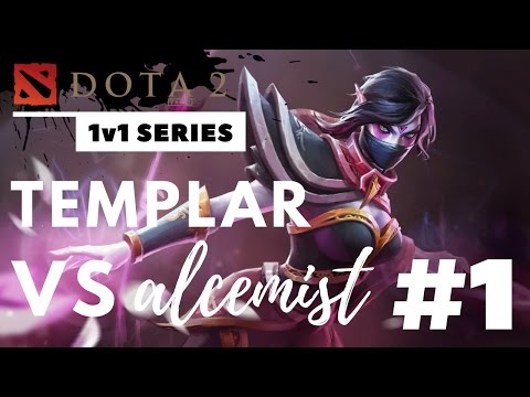 TEMPLAR VS ALCHEMIST!!!(Dota 2 1v1 Series#1)