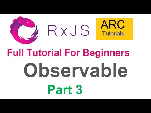 RxJS Tutorial For Beginners #3 - Observable