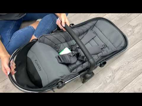 How to change over your iCandy Peach carrycot to the seat unit