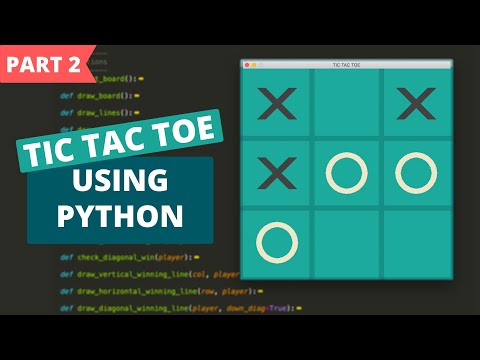 Tic Tac Toe Using Python and Pygame (Part 2) | Console Board and Useful Functions