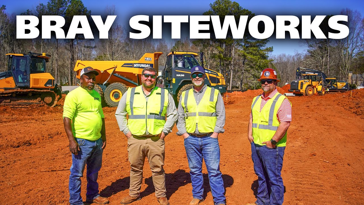 Bray Siteworks: Building Success with Hyundai Equipment