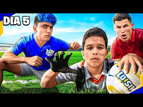 TREINANDO O ANJO DA BOLA ATÉ ELE VIRAR O NOVO CRISTIANO RONALDO!