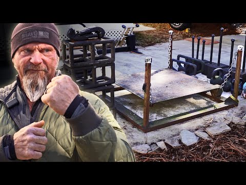 HARDCORE HOME GYMS Ep. 1 - DRIVEWAY GYM with Pat McNamara