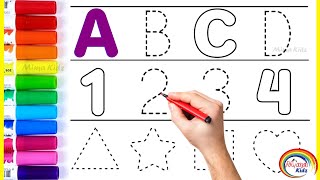 Download lagu Learn abc 123 for kids and toddlers | abcd | learning videos | AtoZ alphabets | learn to count 123 mp3