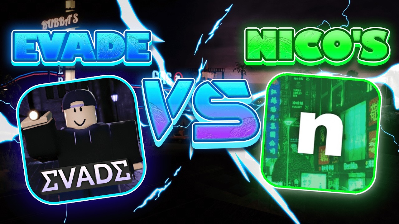 EVADE VS NICO'S! WHICH game is BETTER!? | Roblox