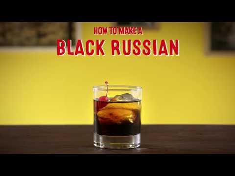 How To Mix a Perfect Black Russian 🥃