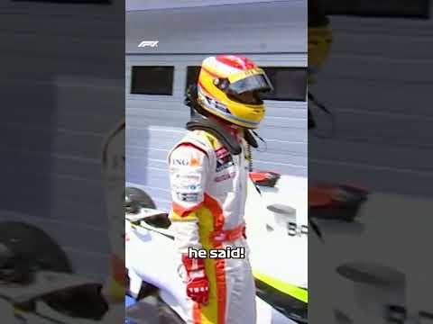 That Time Fernando Alonso Didn't Know he was on Pole! 😅 #Shorts