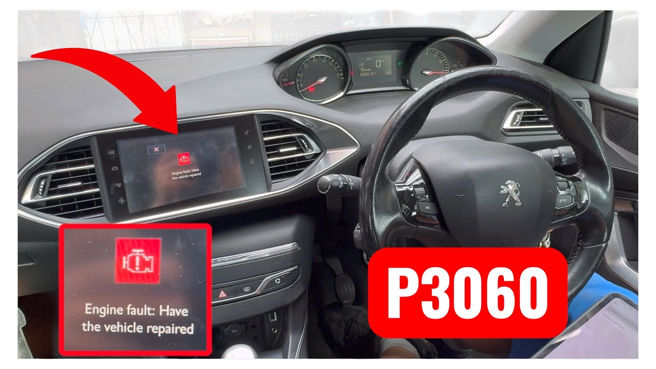 Peugeot 308 Fault code P3060.  Quick solution