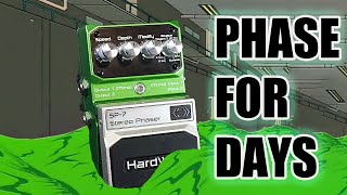 Video thumbnail for Hardwire SP-7 Stereo Phaser - Gooey Green Goodness by Stompbox Breakdown