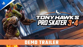 Tony Hawk's Pro Skater 3 + 4 - Demo Trailer | PS5 Trailer