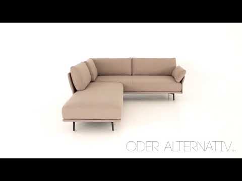 Ewald Schillig brand Sofa ModulPlus / individuell & flexibel