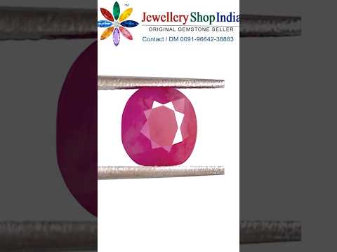 Ruby Stone (Certified Manik Rubies Stone) Africa video thumbnail