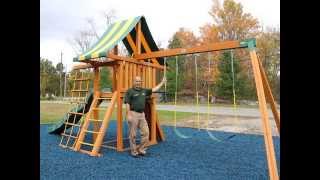Dreamscape Wood Swing Set (video for mobile devices)
