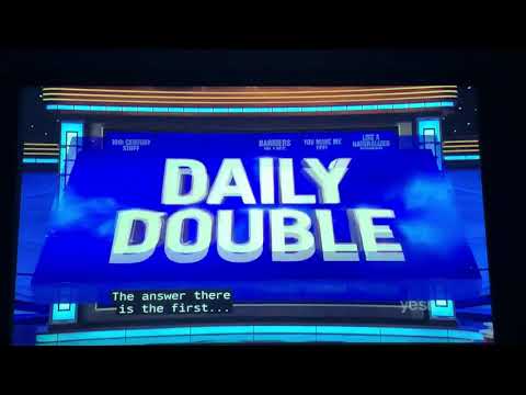 Double Jeopardy, Amy Schneider Day 3 - 2nd Daily Double (11/19/21)