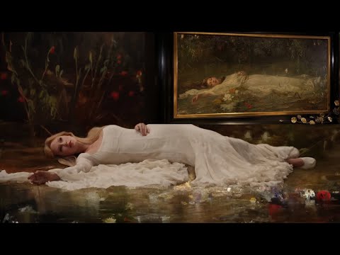Swifties Flock To German Museum To See Painting Recreated In "Ophelia" Video