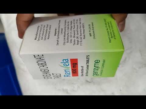 Renvela 800mg Tablet, Packaging Size: 30*1 Tabkets