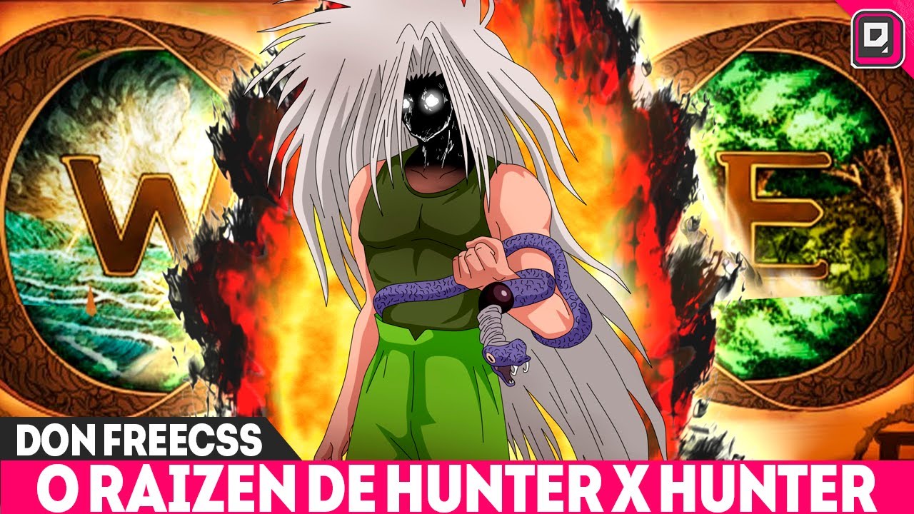 DON FREECS O CAÇADOR LENDÁRIO DE RANK S - O ANCESTRAL DE GON E NO CONTINENTE ESCURO- HUNTER X HUNTER
