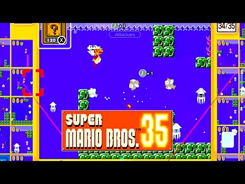 Super Mario Bros. 35 Battle Royale Gameplay #82