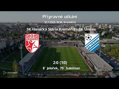 SK Hanácká Slavia Kroměříž - SK Uničov 12.7.2025
