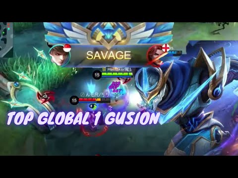 Top 1 Global Gusion by Helltaker魔女 -Gusion savage | Mobile Legends