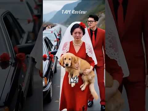 Golden cứu cả đoàn rước dâu trên đèo: #shorts #chó #dog