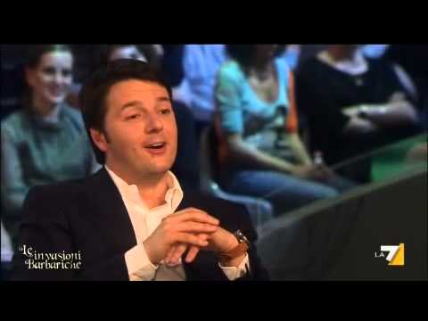 01/04/2011 - Pesce d'aprile di Daria Bignardi a Matteo Renzi, all'epoca sindaco di Firenze