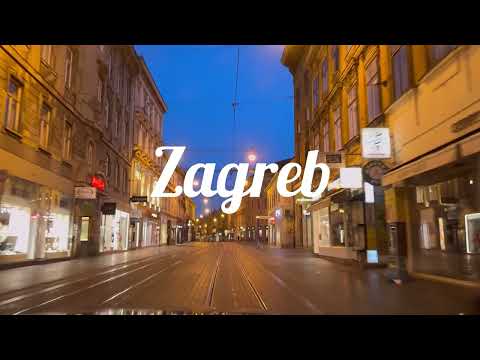 4K Timelapse Drive Through Zagreb, Croatia - Driving Tour @DriveTravel4k