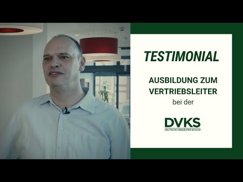 Ausbildung zum Vertriebsleiter bei der Deutschen Verkäuferschule ► Testimonial