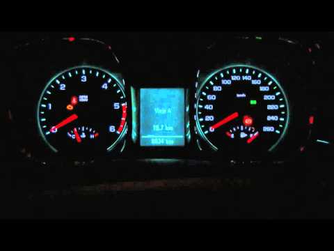 Chevrolet Malibu. Cuadro de instrumentos