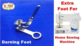 Darning Foot Tutorial