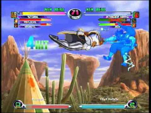 MvC2 Online (360): Ranked Match 1 - (MSP) vs YCgY HaYaTo .:3.15.10:.