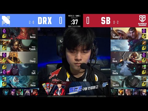 DRX vs SB | W2D2 | Match 13 Game 1 | LCK Summer Split 2020 – S10 | DragonX vs SANDBOX Gaming