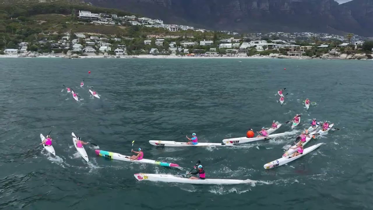 Ladies Surfski Race | Lifesaving Sport | Clifton | Cape Town | Rescue Sport Series