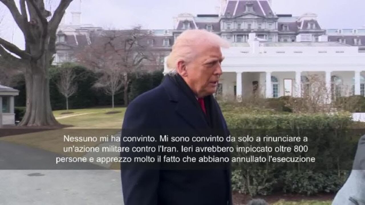 Trump: Mi sono convinto da solo a non attaccare Iran e rinunciare ad azione militare