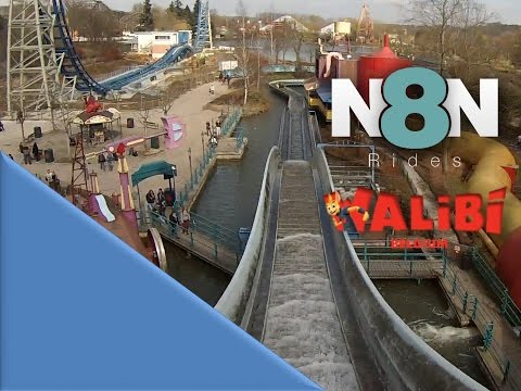 Walibi Belgium Flash Back onride 2016