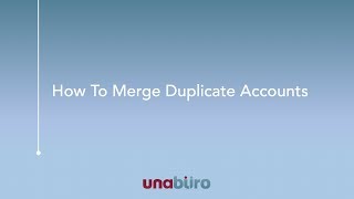 How To Merge Duplicate Accounts In Salesforce