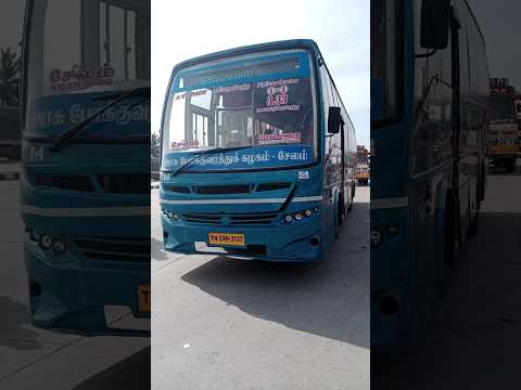 🚍Salem to Bangalore | ✈️ 3.33HRS Non - Stop AC Deluxe | #tnstc #shorts #buslover | @justtravel186