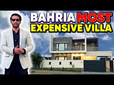 500 Sqyard Furnished Luxurious Villa In Bahria Town Karachi || Inside Tour || Bahria Hills
