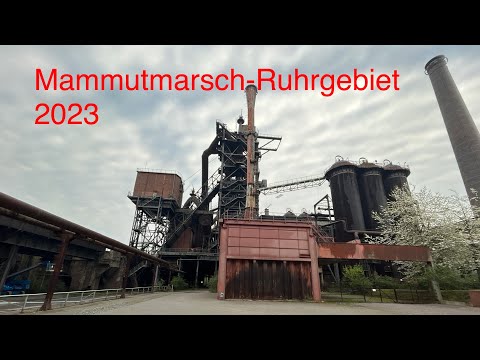 Mammutmarsch Ruhrgebiet 2023  55 Kilometer durch den Pott …. #mammutmarsch