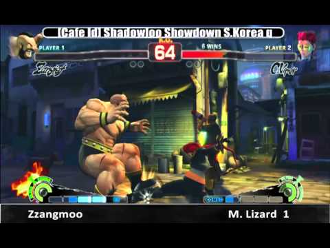 South Korea Shadowloo Showdown 2012 Qualifier - Zzangmoo [Zangief] Vs M.Lizard [C.Viper]