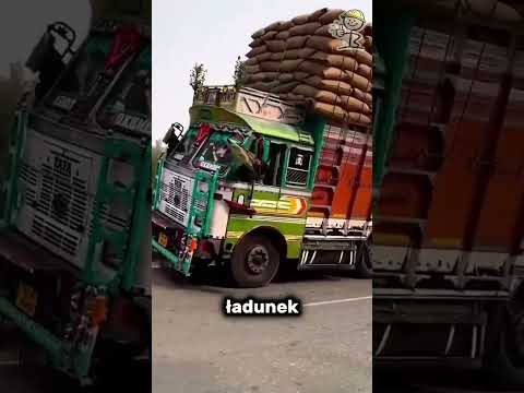 Przeładowane ciężarówki to u nich norma!