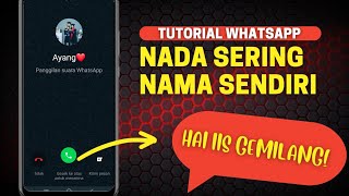 Download lagu Cara membuat notifikasi nada dering whatsapp dengan menyebut nama sendiri mp3 Download lagu Cara membuat notifikasi nada dering whatsapp dengan menyebut nama sendiri mp3